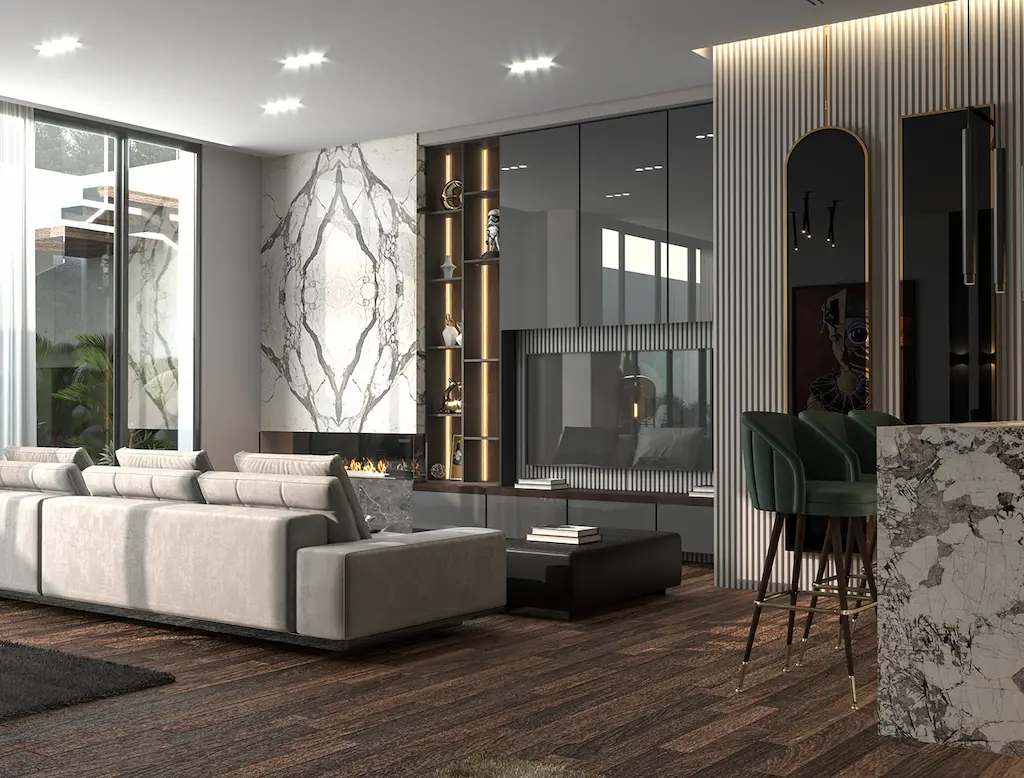 Lake View Basement